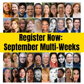 Register Now September Multiweeks